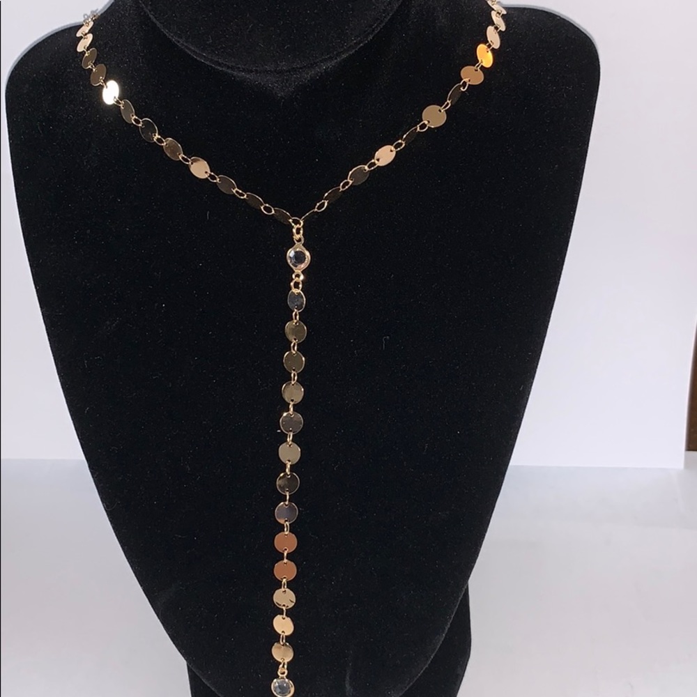 Gold necklace
